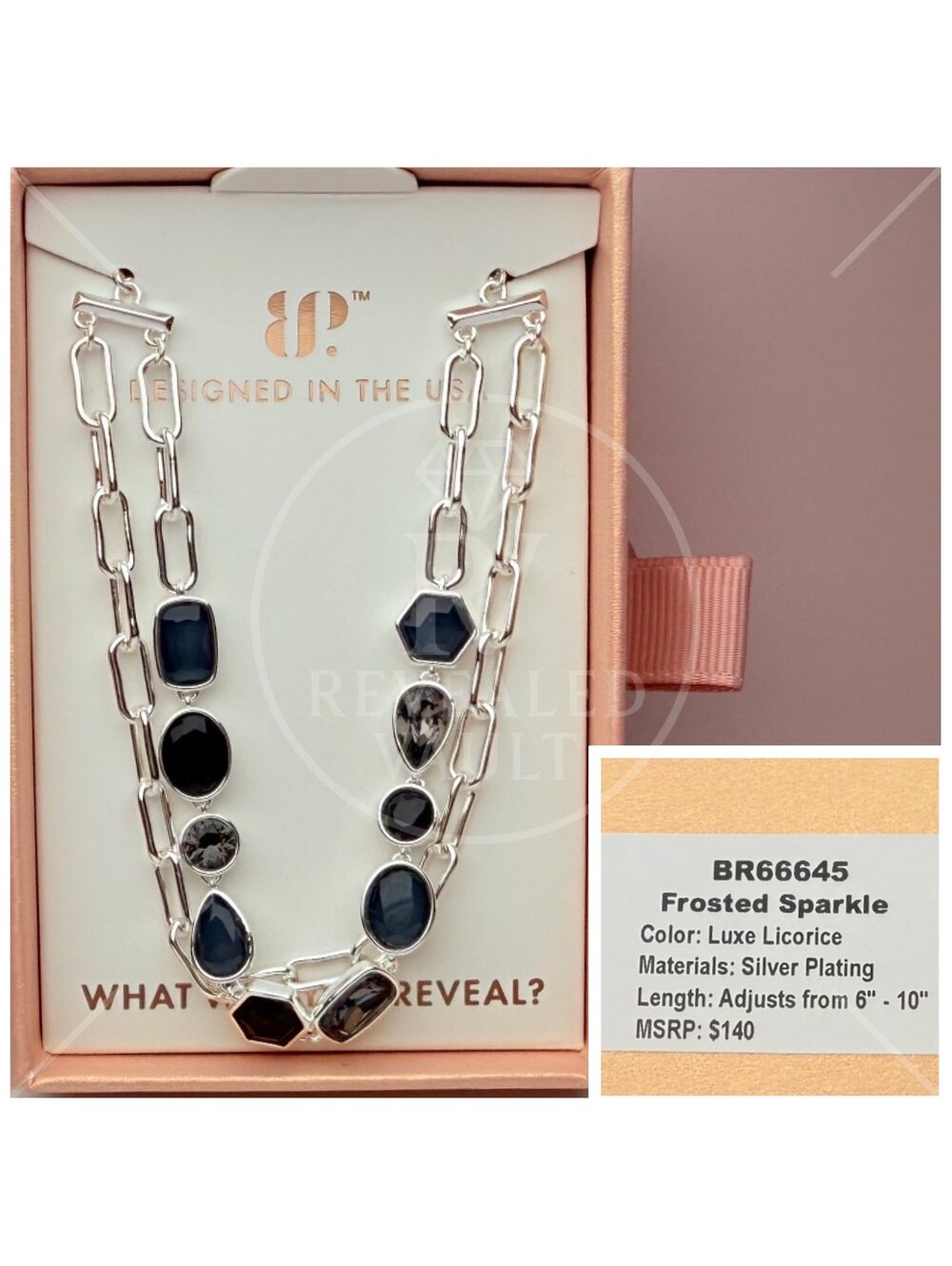 Frosted Sparkle - Luxe Licorice - Holiday Jewel Candy
